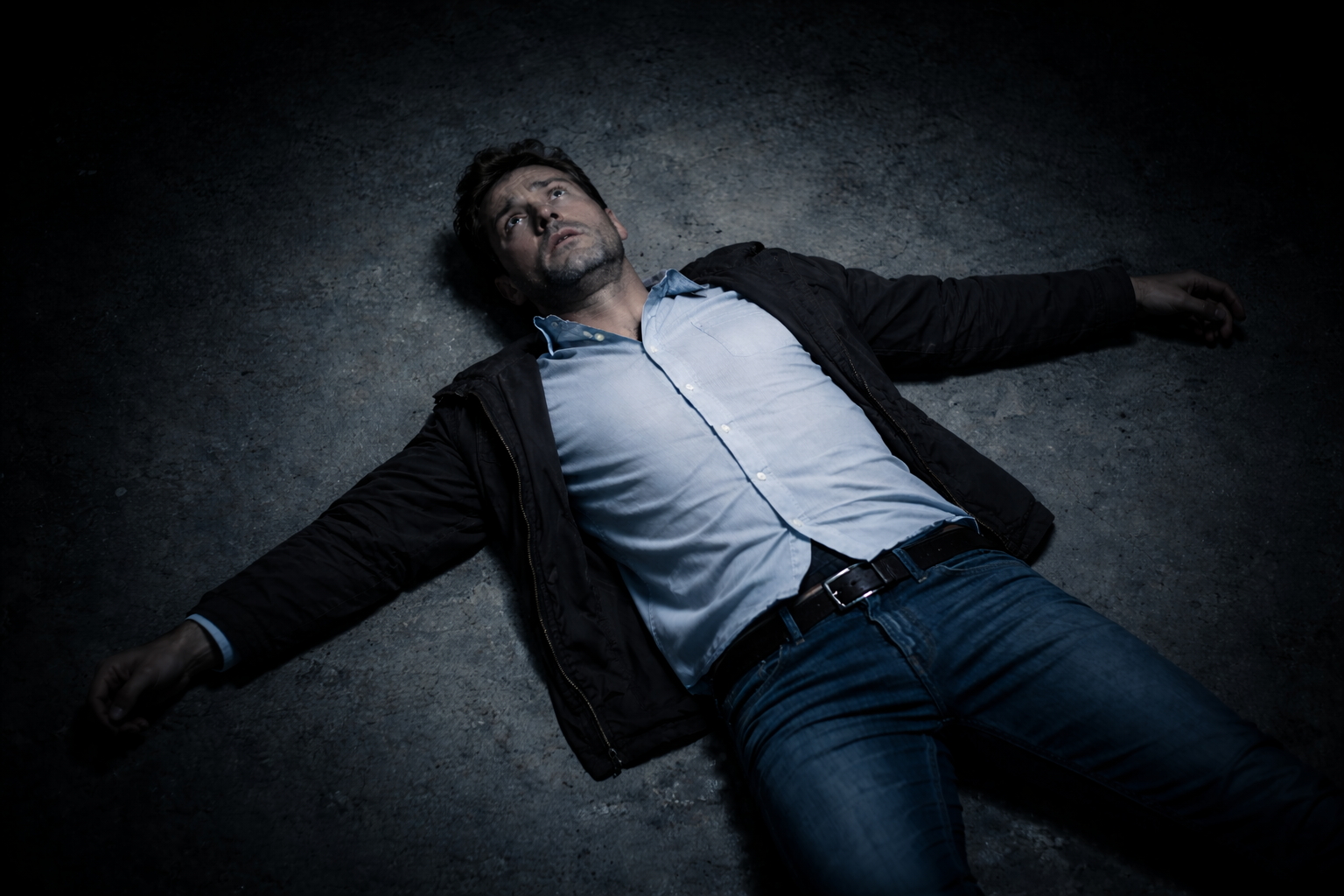 A cinematic placeholder image representing the moment life changes after an accident